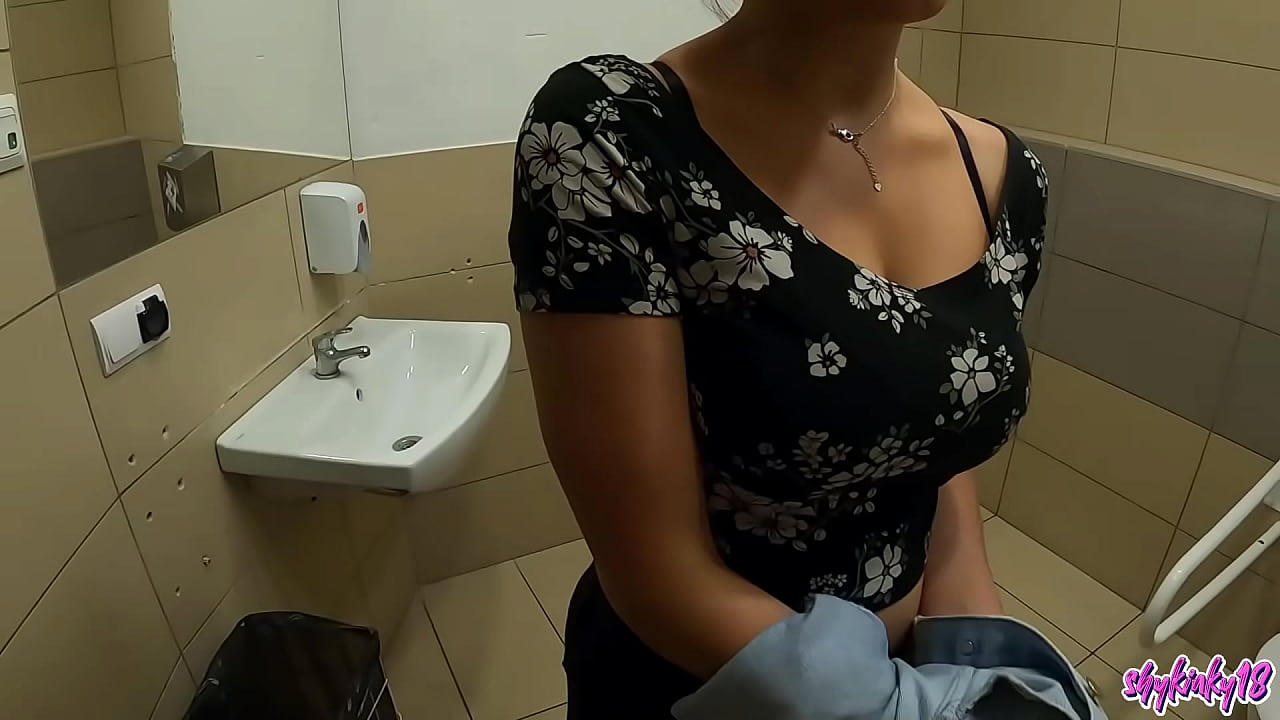 Amateur teen gets her ass destroyed with NO MERCY in public bathroom 2