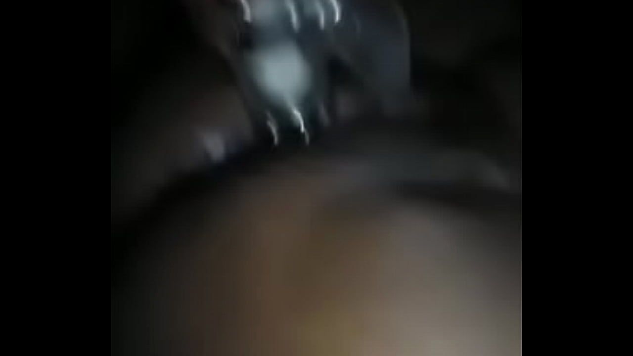 Ebony fucking herself