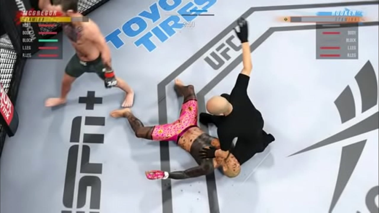 UFC 4: SLUT Gets knocked out