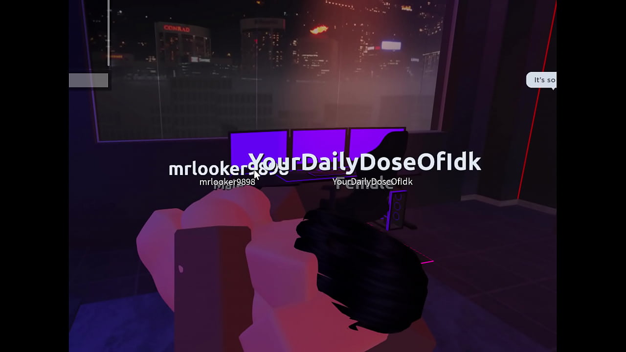 Big Tits Roblox Girl gets fucked by BBC boy in ROBLOX