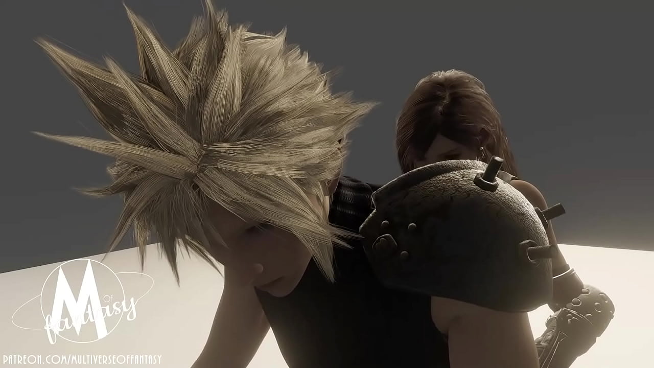 Cloud & Tifa in Seventh Heaven