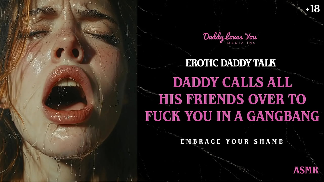 Daddy Roleplay: Daddys friends come over and gangbang you erotic audio