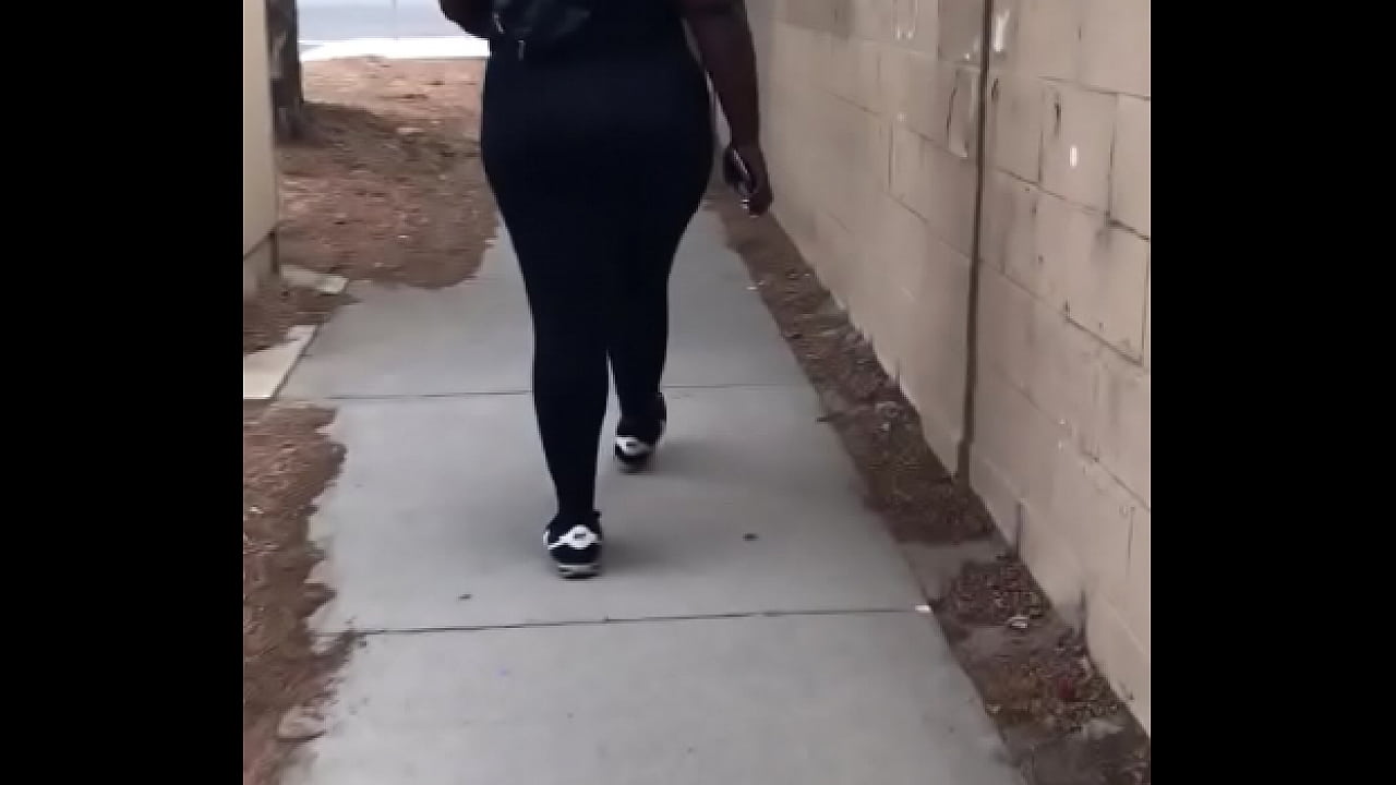 Early morning walking big booty neighbor part1