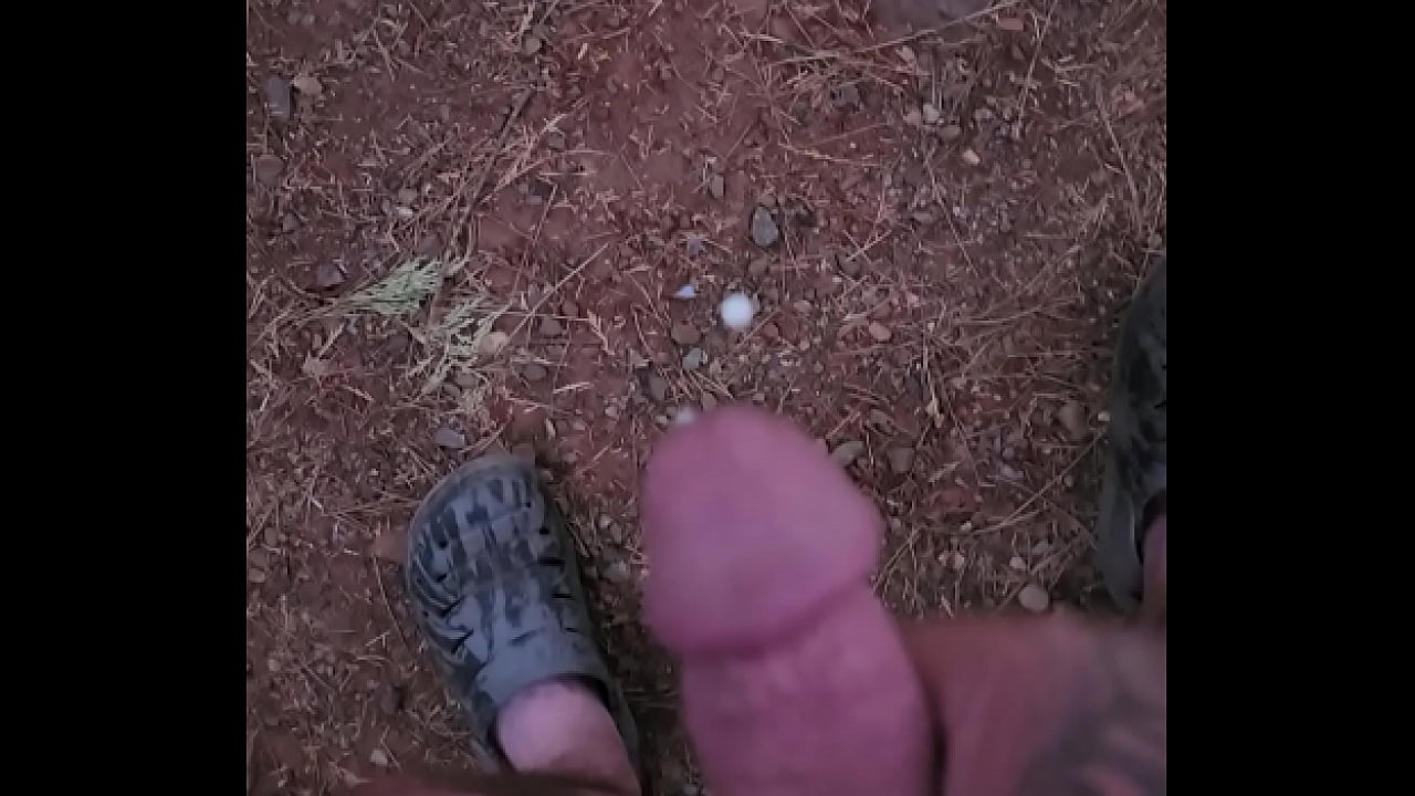 Fast cum outdoors