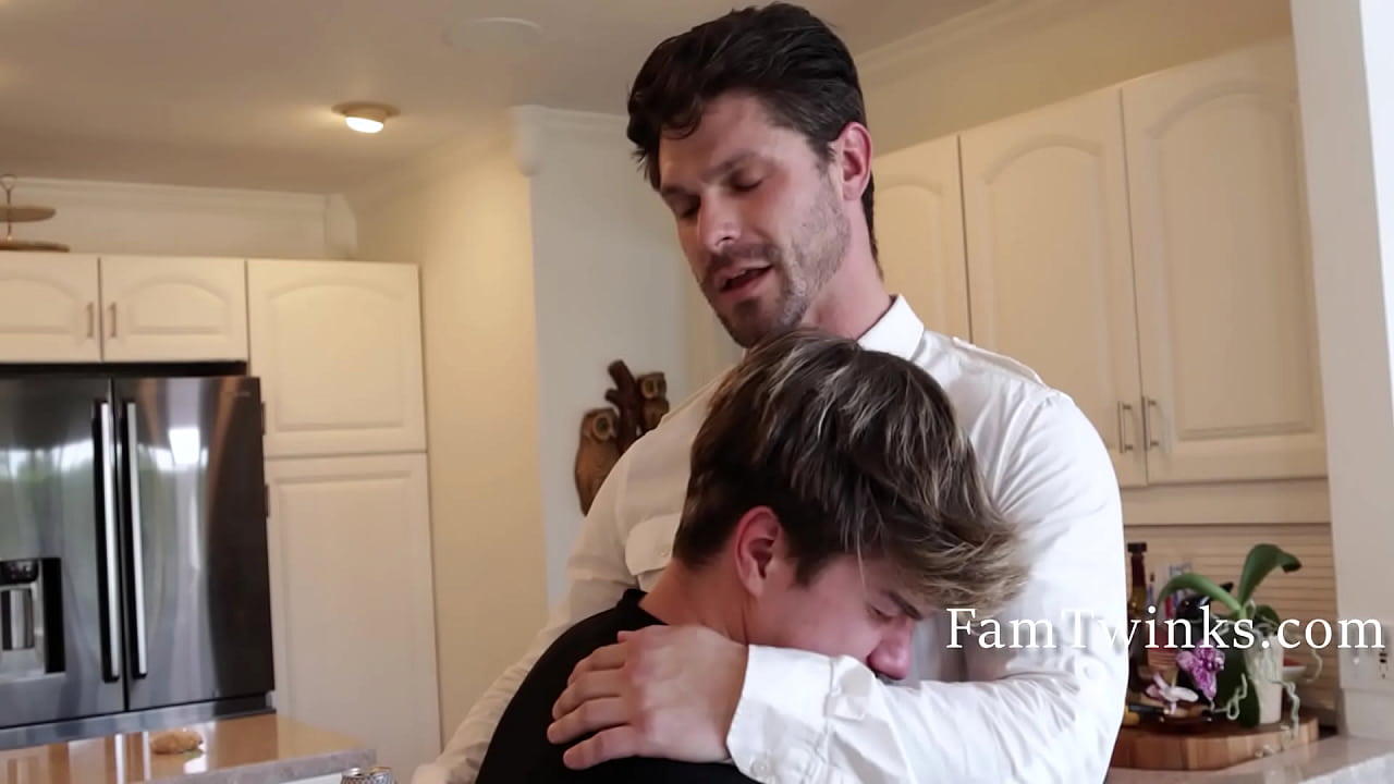Stepdad Helps Twink Stepson Feel Better After His Crush Ghosts Him