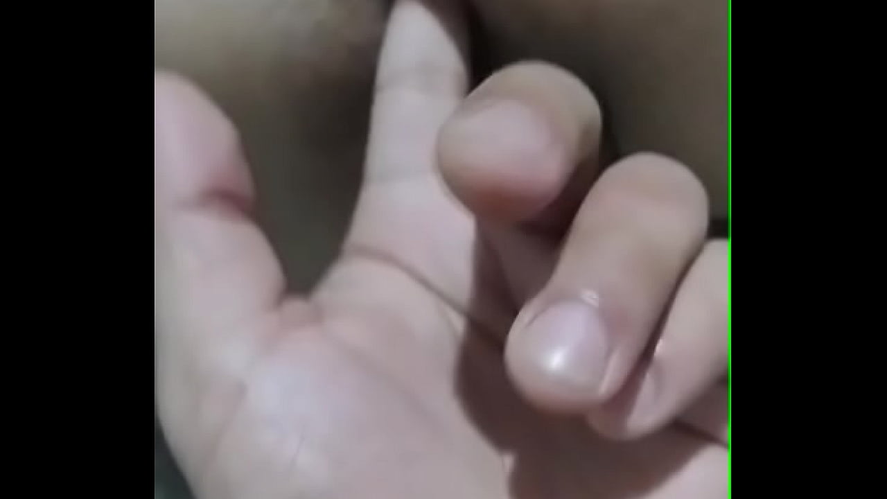 Anal fingering wet japanese pussy