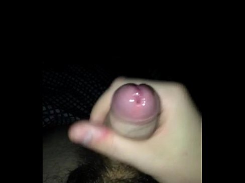 Wanking my hard cock