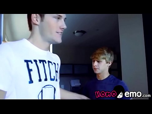 Blond emo twink fucked by tight jock