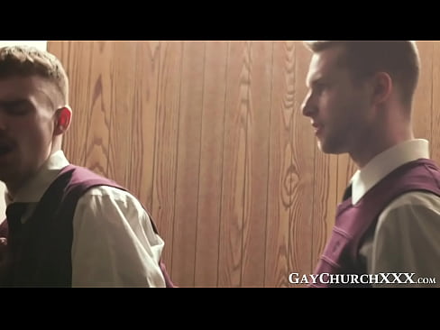 A lustful seminarian plays a seductive priest in a wonderful, uncontrolled encounter.