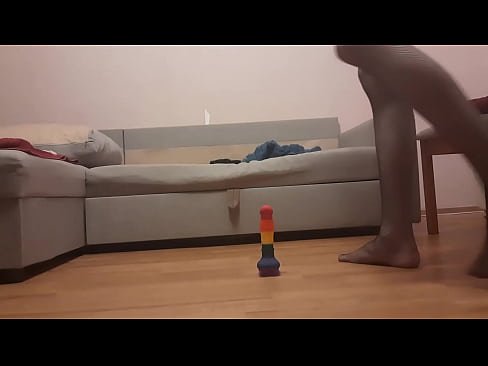 Sissy whore fuck her ass toys