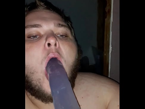 Chubby Throatfucking dildo look comment