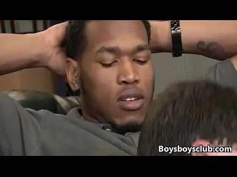 Muscled Gay Black Dude Fuck WHite Teen Boy Hard 26