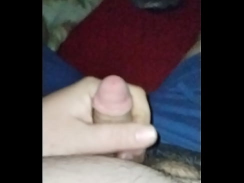 Fat Guy Jerking off In Bed