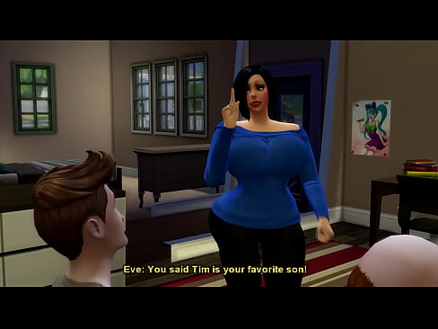 Horny stepmom is on fire (The Sims 4 - CGI animation)