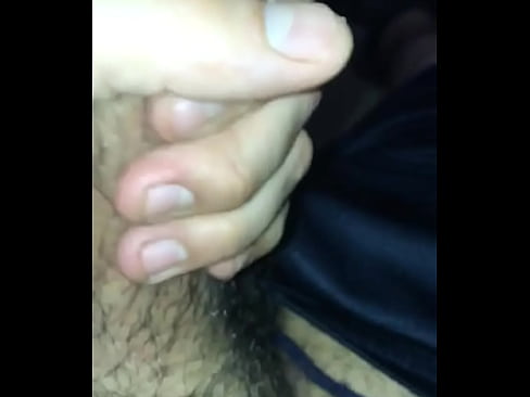 Playing With uncircumcised cock!