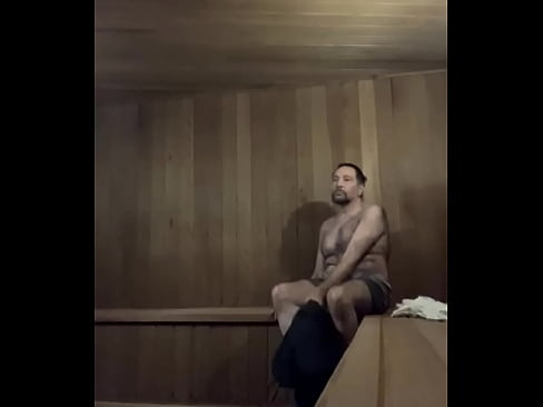 Solo en sauna