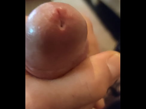 Hard dick pre cum