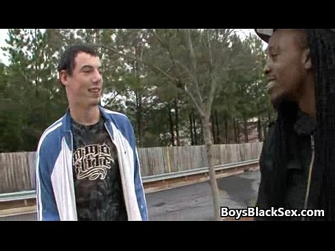 Black muscular gay dude fuck white boy hard 04