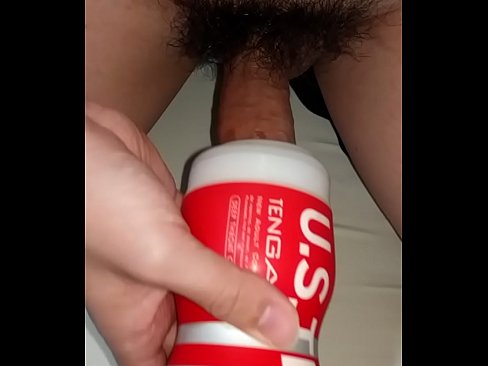 masturbation with U.S.TENGA DEEP THROAT CUP