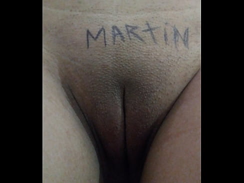 dedication to my fan number one, his name on my pussy