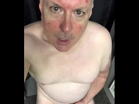 Faggot Henry Loftus demonstrates proper chastity inspection check