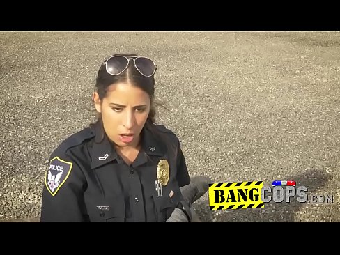 Unstoppable police MILFs arresting cock