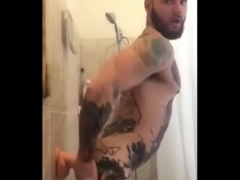 dildo in the shower