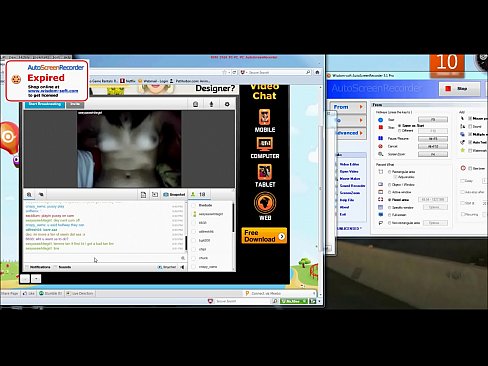 TINYCHAT dumb chick from georgia perimeter with great tits
