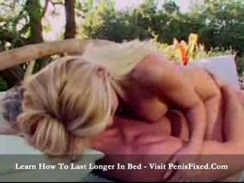 Sheila - Blond fucked in garden