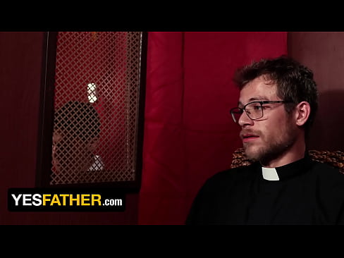 Curious Priest Corey Niles Sticks His Throbbing Cock In Altar Boy Andy El Nene's Asshole - YesFather