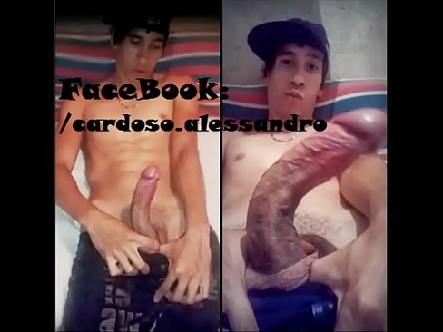 Alessandro Cardoso com seu pauzao na cam