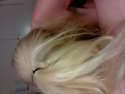 Blonde cocksucker