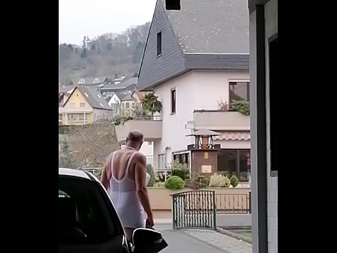 flashing in front of my neighbours