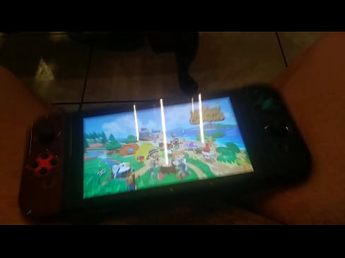 Jugando yo con mi Switch