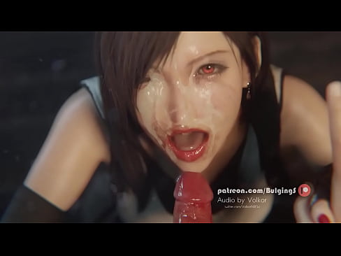 Tifa hentai - blowjob facial