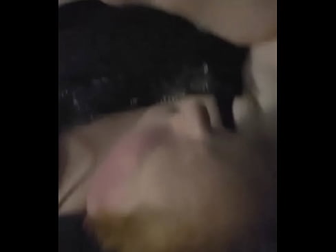 Redhead rubs pussy while masturbating