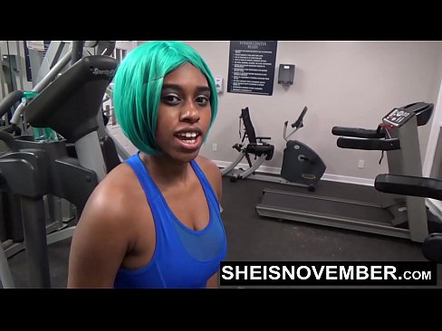 Hot Black Dicksucking In Gym With Hardcore Publicsex By Stranger On Sheisnovember