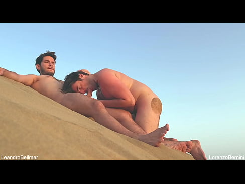 Gay nudist beach blowjob and almost got caught!