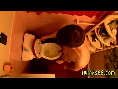 Boy old man police gay porn Unloading In The Toilet Bowl