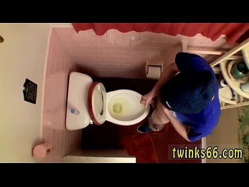 Boy old man police gay porn Unloading In The Toilet Bowl