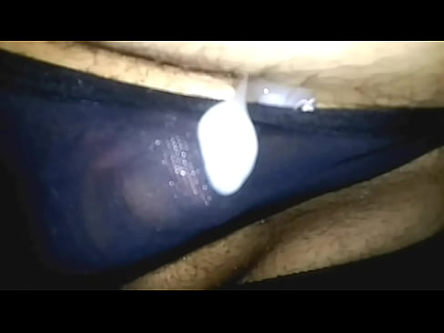 cumshot trapped in panties