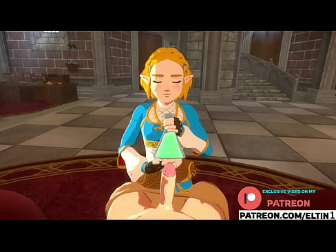 Zelda Best Laboratory Blowjob | Hottest Nintendo Hentai 4k