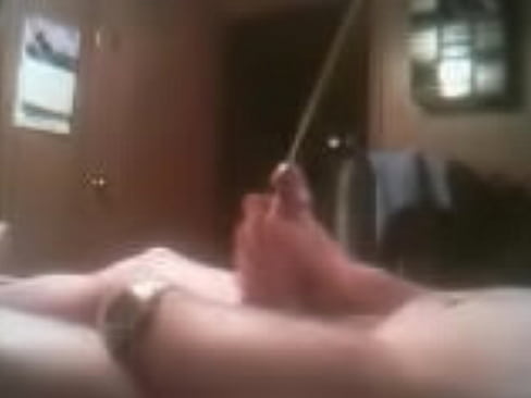 Jerking my cock until I blast cum all over