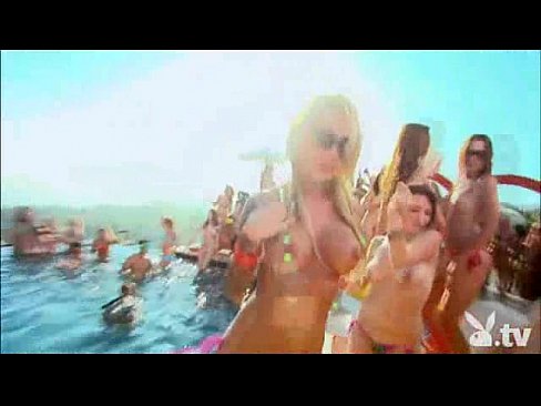 Pool Party with 200 Nude Chicks!