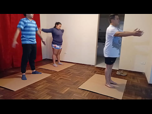 My best friend is my yoga instructor and he always brings his wife to accompany us and this time if he found out I was able to fuck his beautiful wife, take her well until she takes all that milk for her mouth