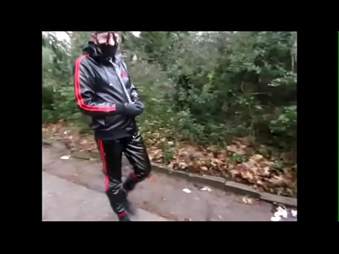 latex gimp in public