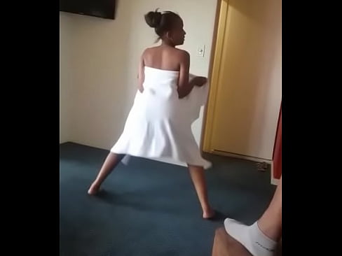 South African girl dancing