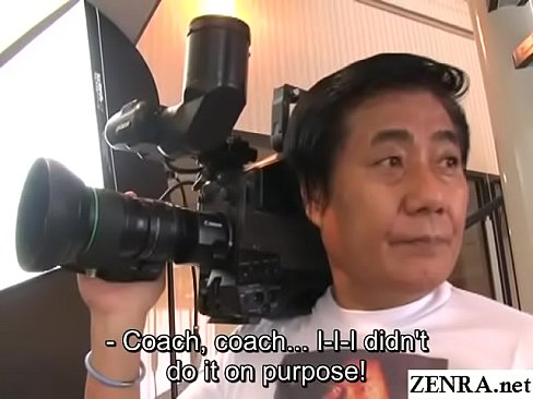 The real Naked Director JAV legend Toru Muranishi strolls onto an active set camera in tow to teach an embarrassed Rio Hamasaki and her oafish actor partner how to perform well with English subtitles