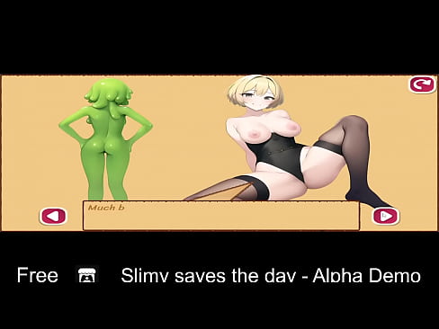 Slimy saves the day  (free game itchio) Puzzle, Adult, Arcade, candy, Cute, NSFW