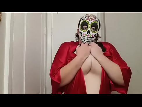 Halloween boob drop